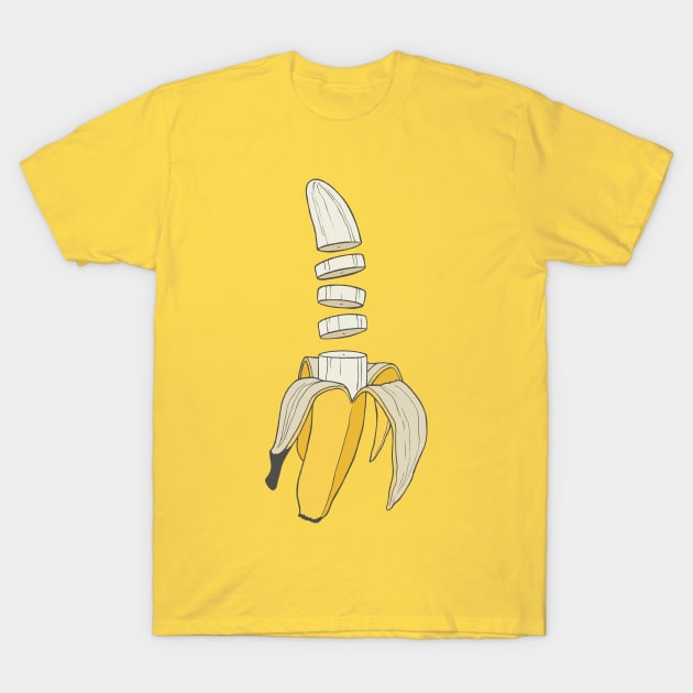 Banana Split T-Shirt by RobArt